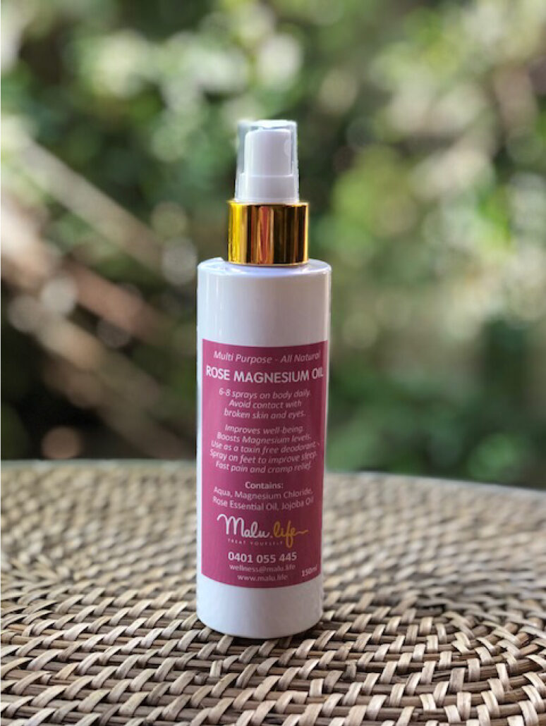 05. ROSE FRAGRANCE MAGNESIUM OIL BOOST YOUR MAGNESIUM LEVELS Malu Life